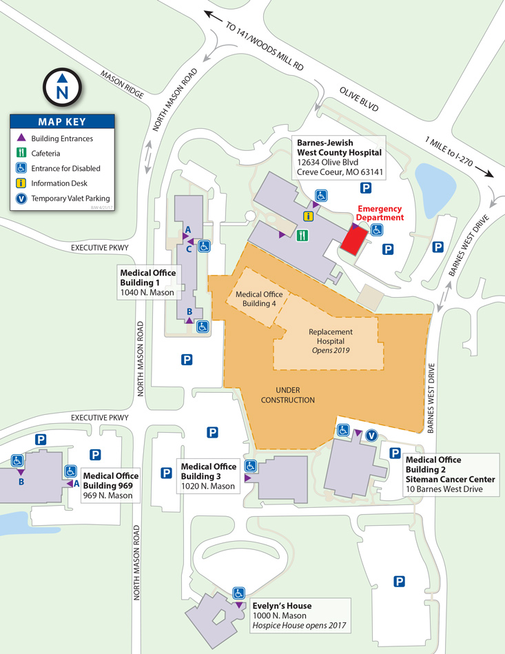 Barnes-Jewish West County Hospital > Patient & Visitor Information ...